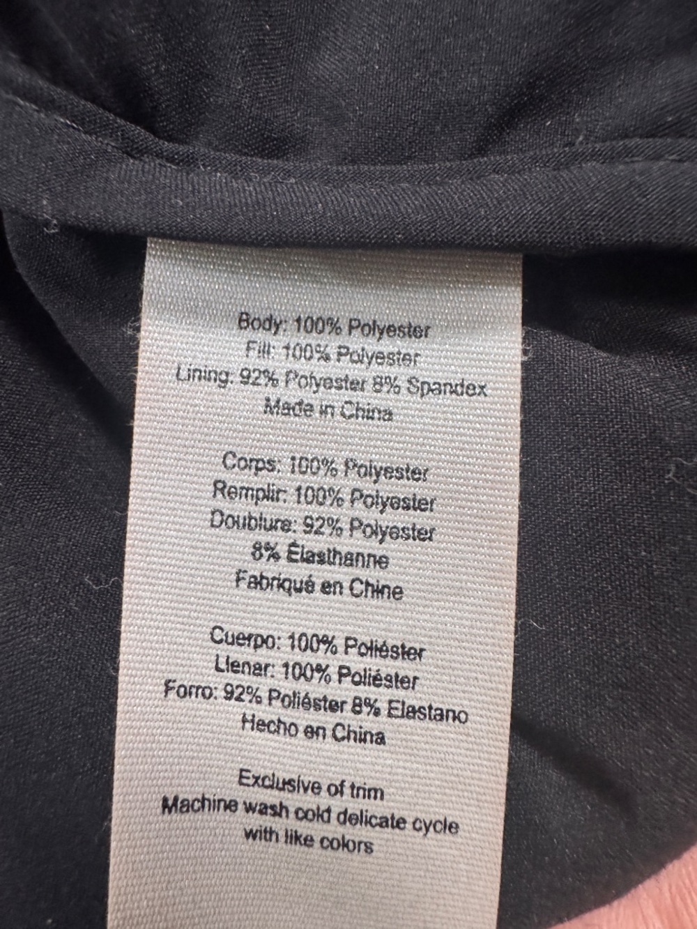 Alo Introspective Cropped Puffer Jacket Black Size Small - Picture 8 of 9